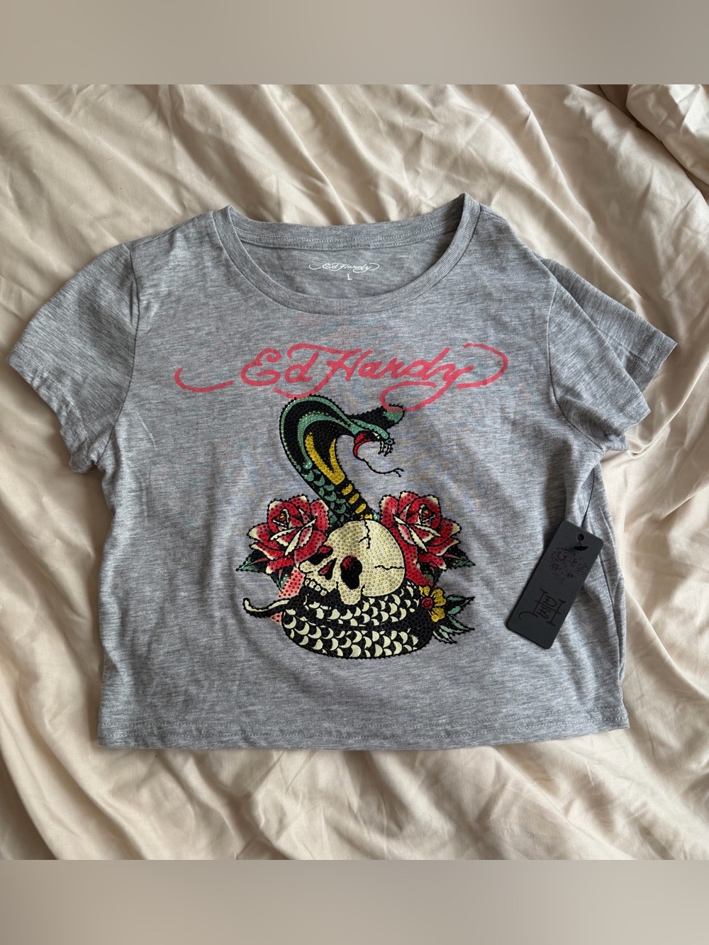 Women’s Ed hardy crop top